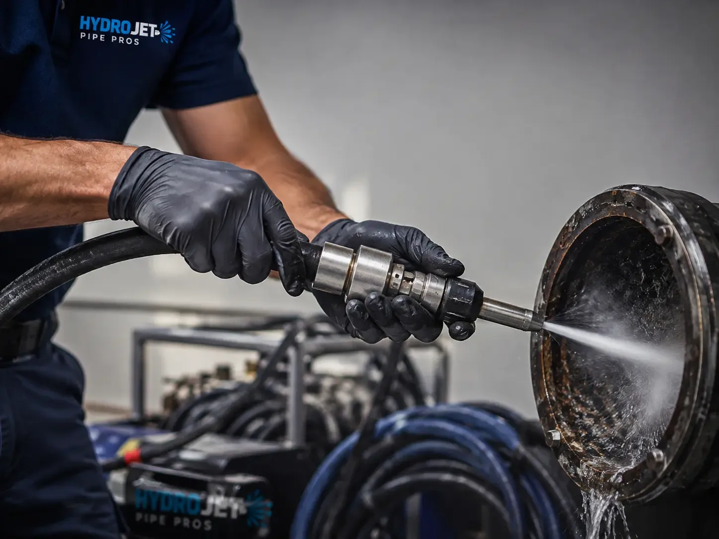 Hydro Jet Pipe Descaling in Woodland, WA